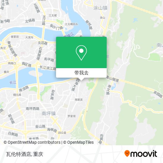 瓦伦特酒店地图