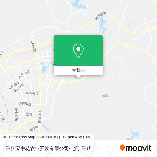 重庆宝中花农业开发有限公司-北门地图