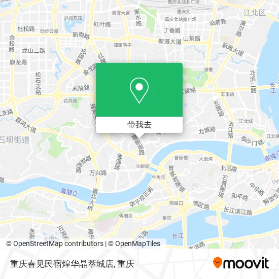 重庆春见民宿煌华晶萃城店地图