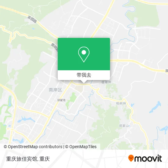 重庆旅佳宾馆地图