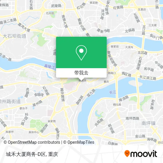 城禾大厦商务-D区地图