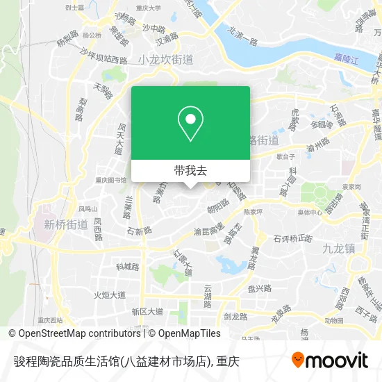 骏程陶瓷品质生活馆(八益建材市场店)地图