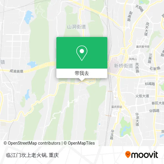 临江门坎上老火锅地图