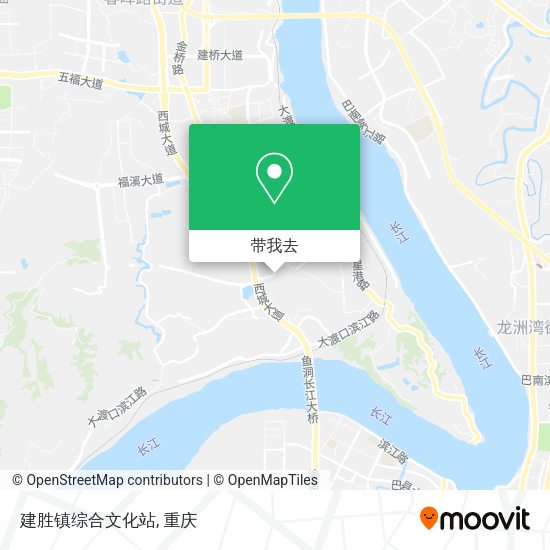 建胜镇综合文化站地图