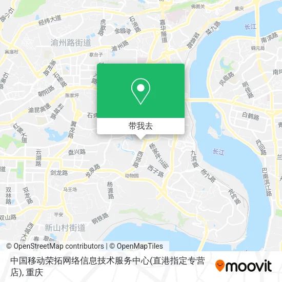 中国移动荣拓网络信息技术服务中心(直港指定专营店)地图