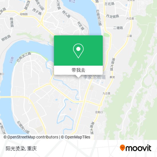 阳光烫染地图