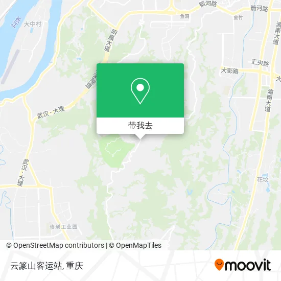 云篆山客运站地图