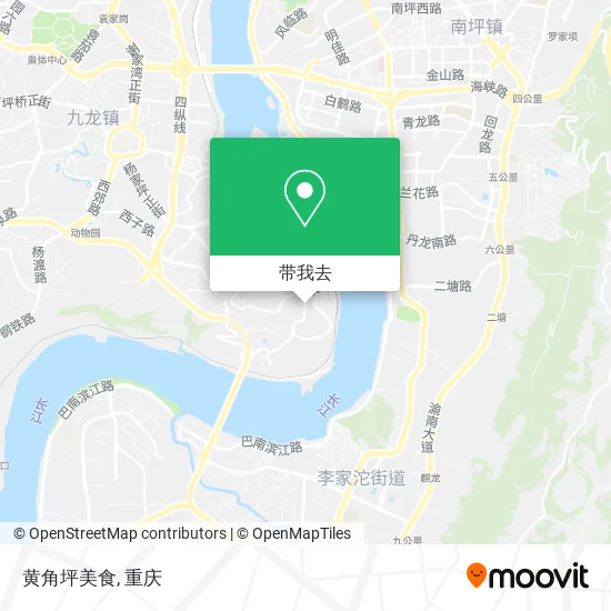 黄角坪美食地图