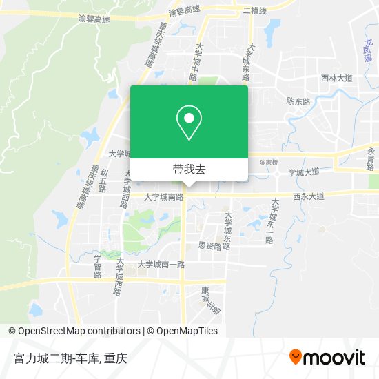富力城二期-车库地图