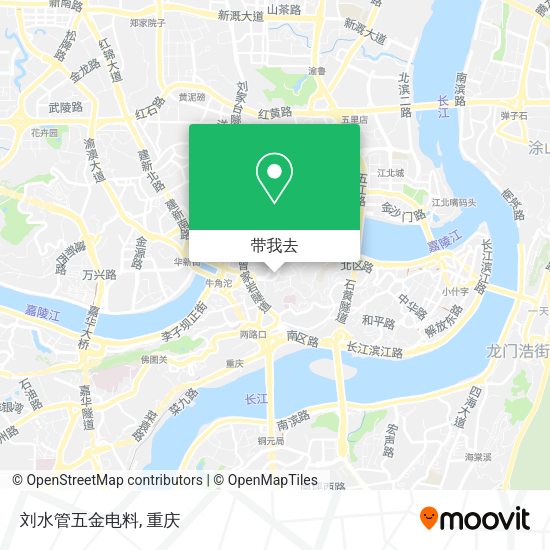 刘水管五金电料地图