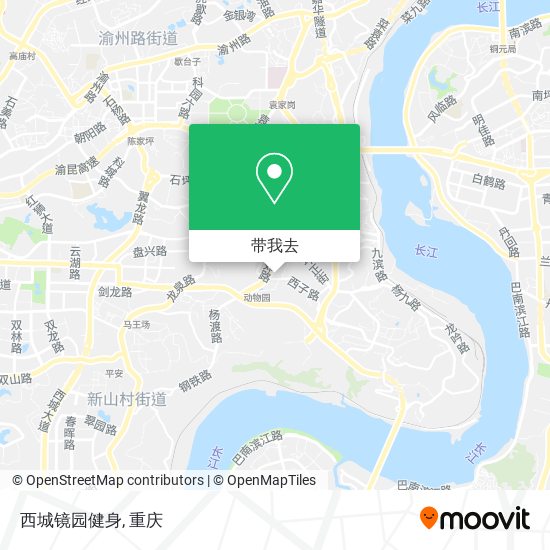西城镜园健身地图