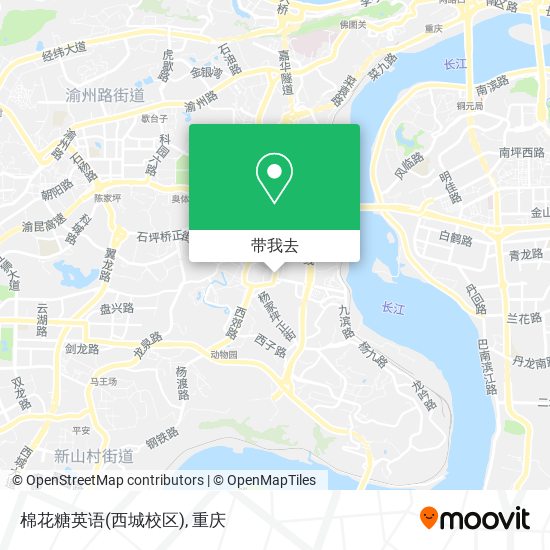 棉花糖英语(西城校区)地图