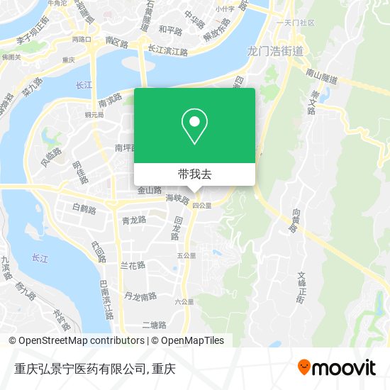 重庆弘景宁医药有限公司地图