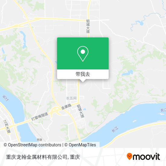 重庆龙翰金属材料有限公司地图