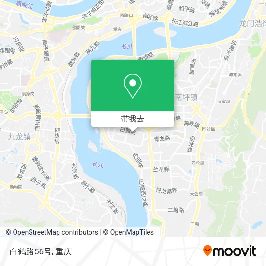 白鹤路56号地图