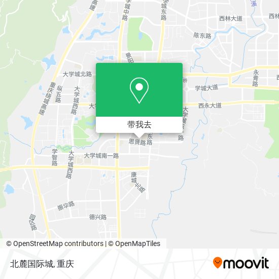 北麓国际城地图