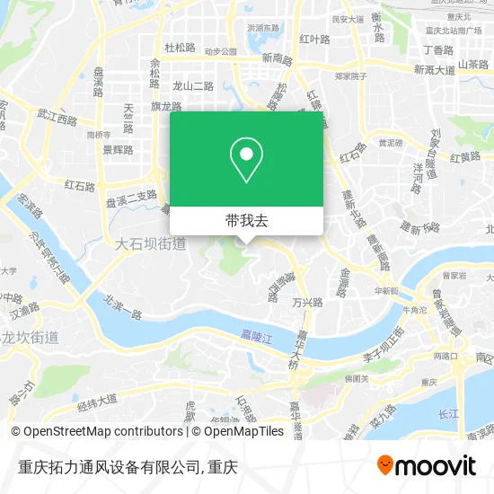 重庆拓力通风设备有限公司地图