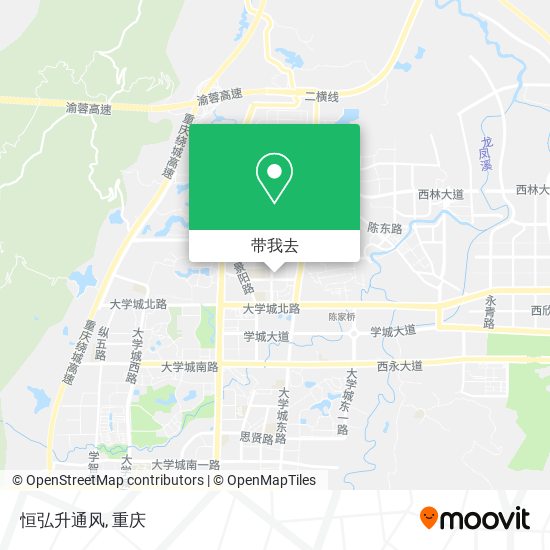 恒弘升通风地图