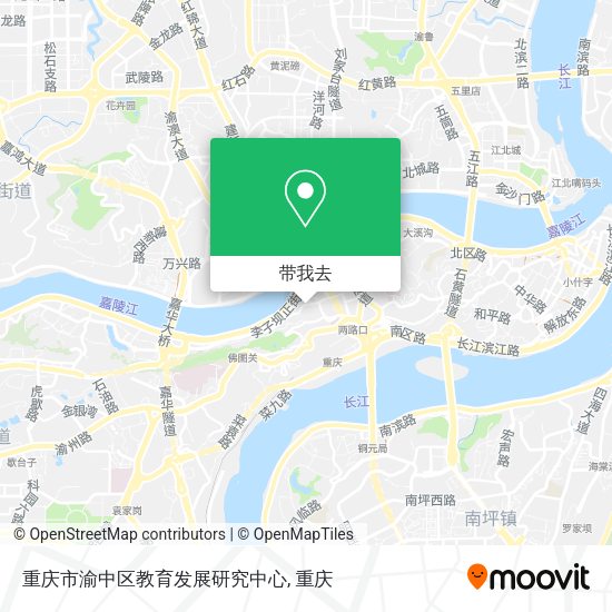 重庆市渝中区教育发展研究中心地图