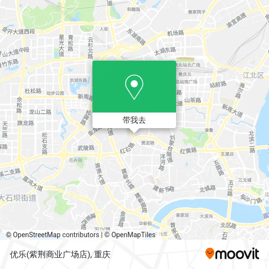 优乐(紫荆商业广场店)地图