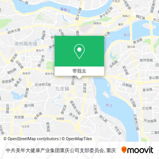 中共美年大健康产业集团重庆公司支部委员会地图