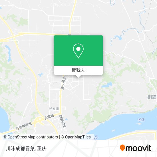 川味成都冒菜地图