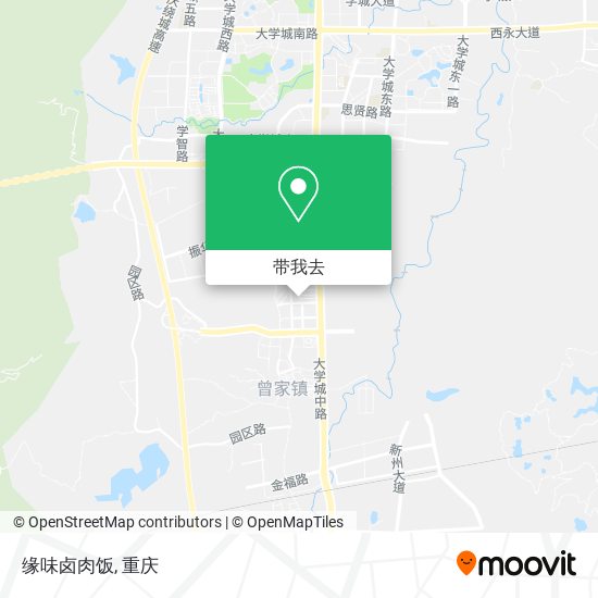 缘味卤肉饭地图