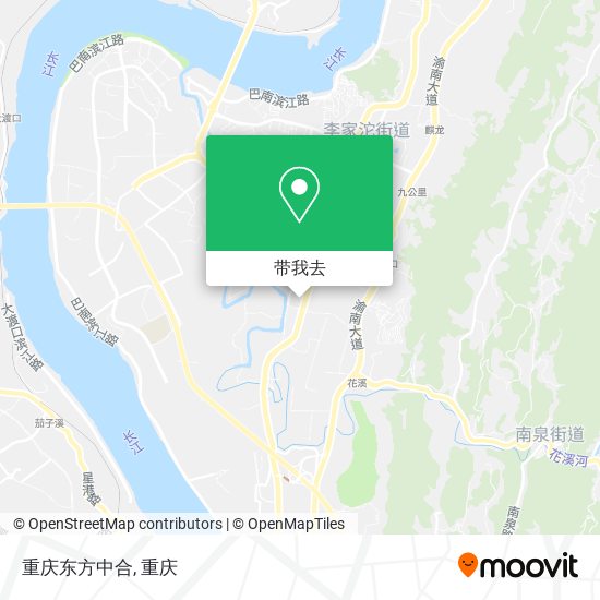 重庆东方中合地图