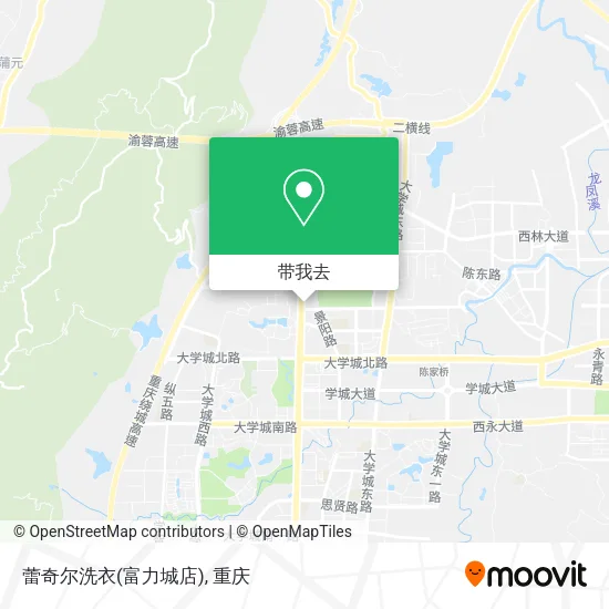 蕾奇尔洗衣(富力城店)地图