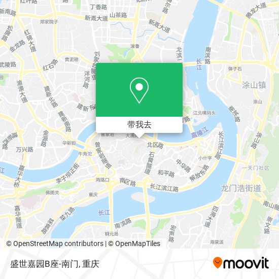 盛世嘉园B座-南门地图