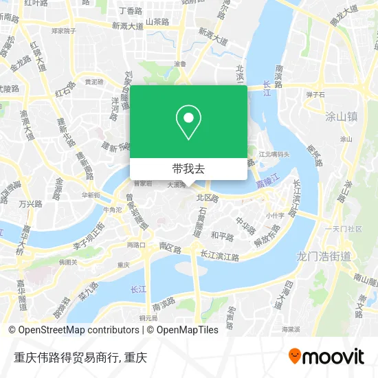 重庆伟路得贸易商行地图