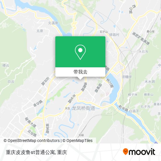 重庆皮皮鲁st普通公寓地图
