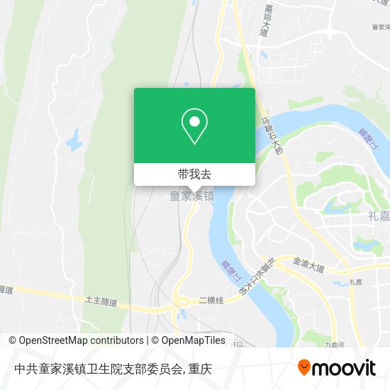 中共童家溪镇卫生院支部委员会地图