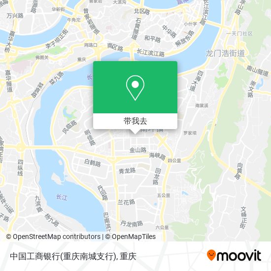 中国工商银行(重庆南城支行)地图