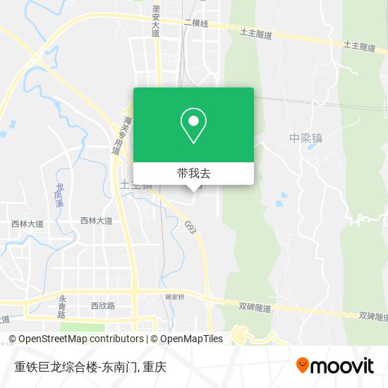 重铁巨龙综合楼-东南门地图