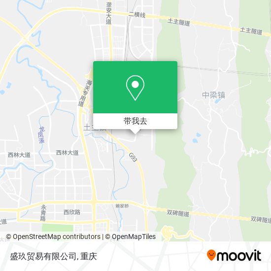 盛玖贸易有限公司地图