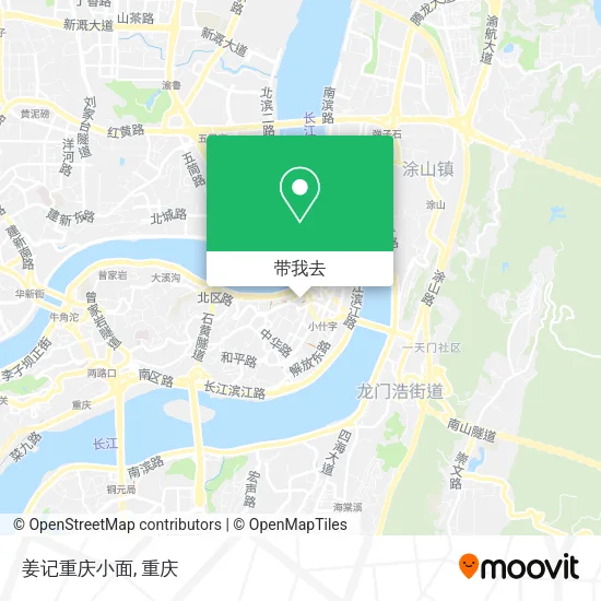姜记重庆小面地图