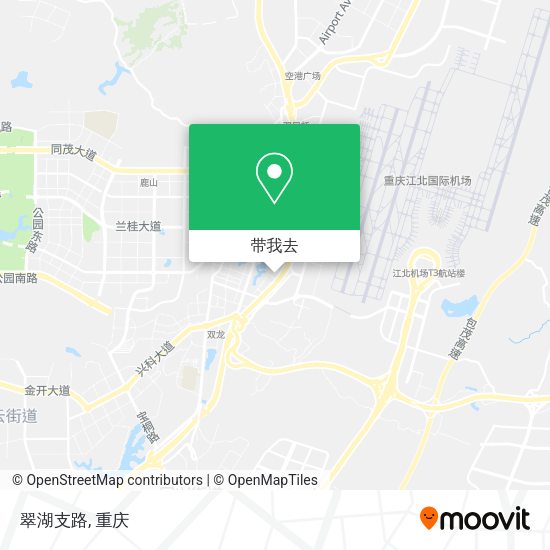 翠湖支路地图