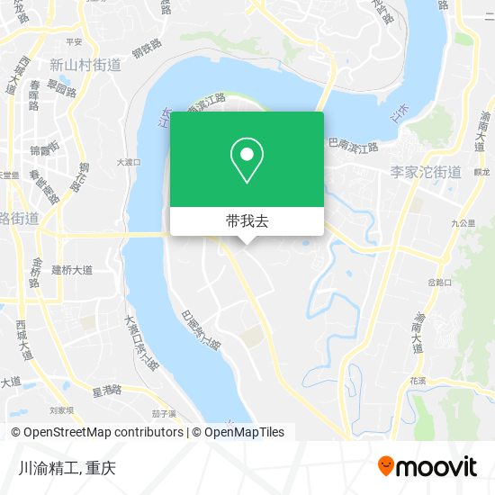 川渝精工地图