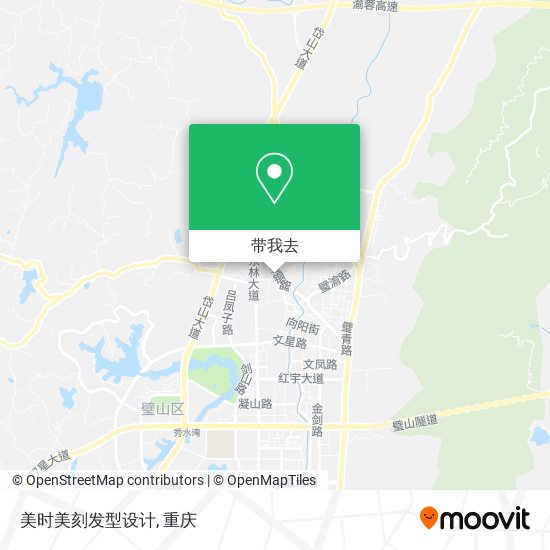 美时美刻发型设计地图