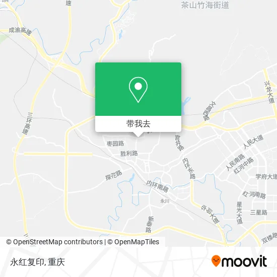 永红复印地图