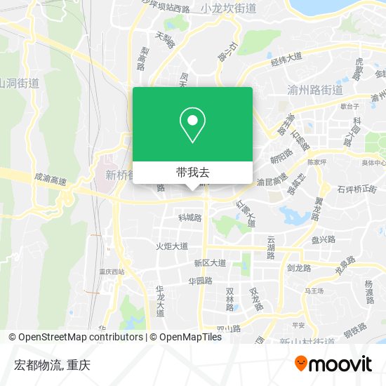 宏都物流地图