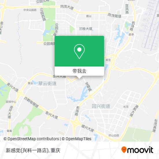 新感觉(兴科一路店)地图