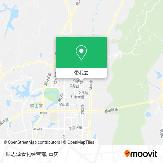 味思源食化经营部地图