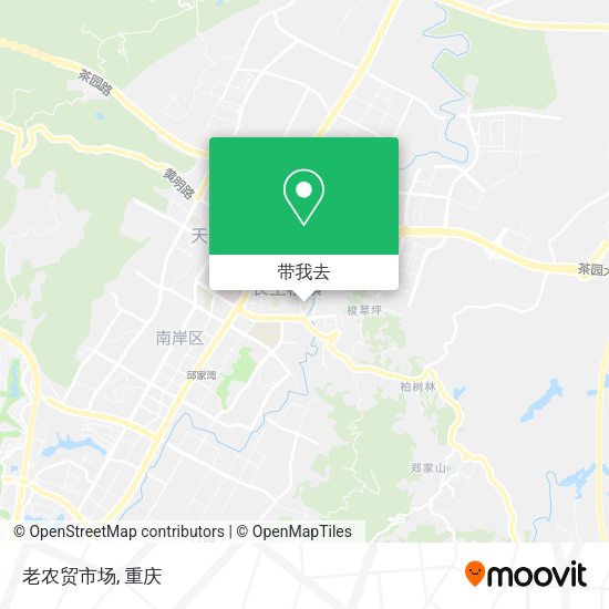 老农贸市场地图