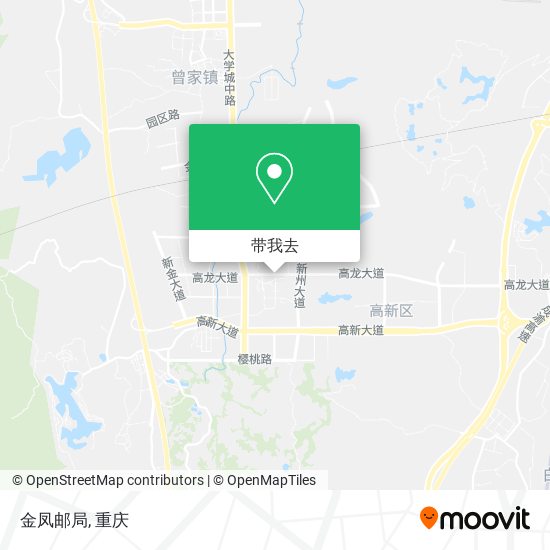 金凤邮局地图