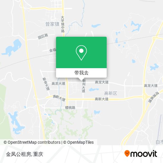 金凤公租房地图