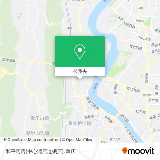 和平药房(中心湾店连锁店)地图