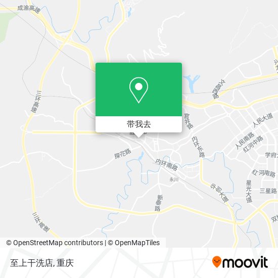 至上干洗店地图