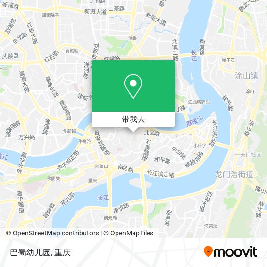 巴蜀幼儿园地图